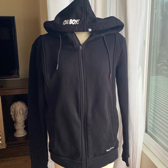 Figs Tops - Figs Disney Black Hoodie